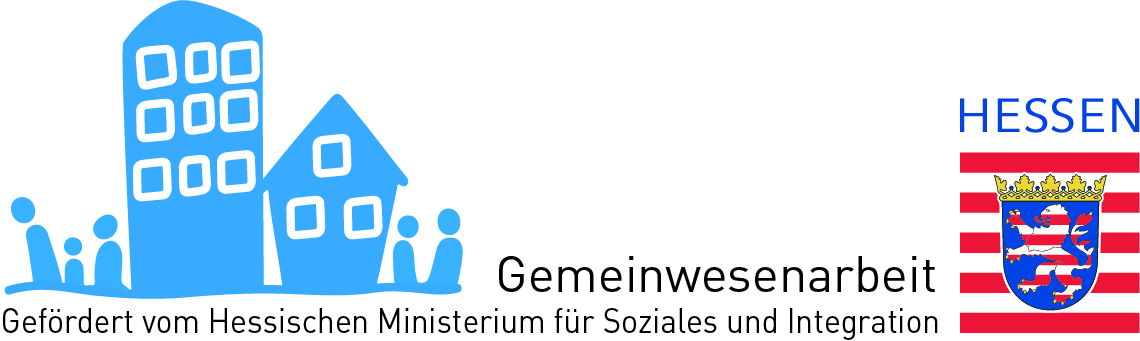 Logo. Gefördert vom hessischen Ministerium für Soziales und Integration.