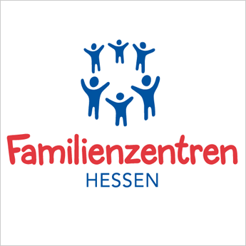 Logo der Familienzentren in Hessen.